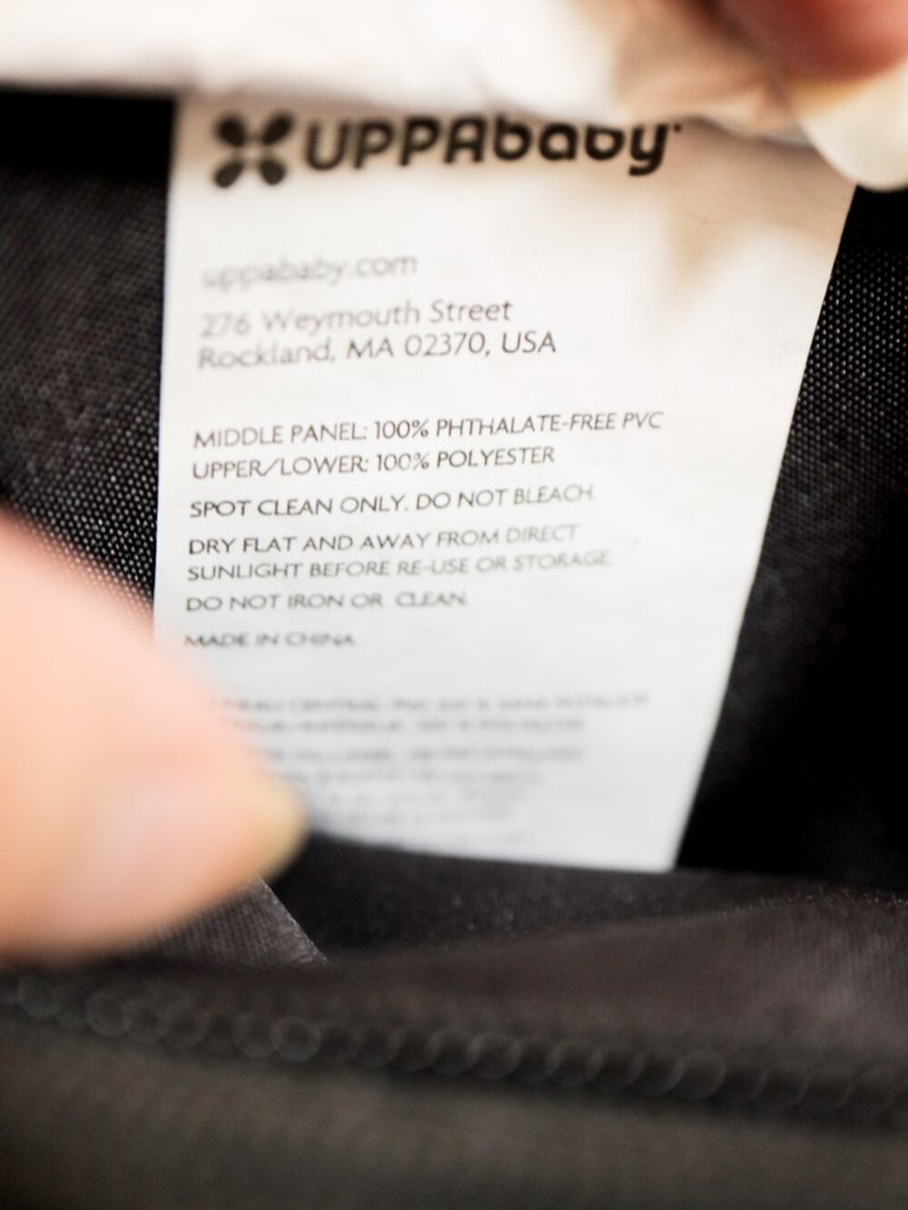 UPPAbaby Carry-All Stroller Organizer, Fits Vista, Cruz, Minu (& Duo), G Series - Picture 10 of 10